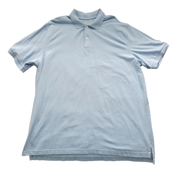 Merona Men's The Ultimate Polo Shirt Light Blue Size XXL - Picture 1 of 3